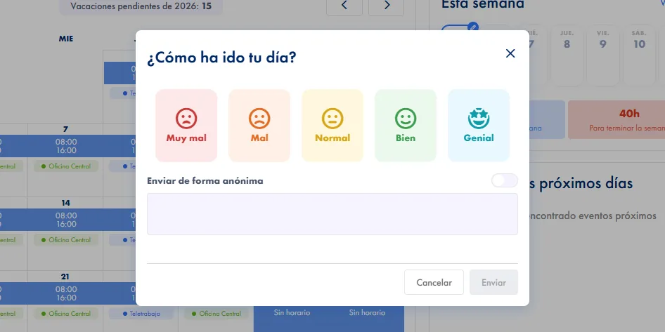 El pulso emocional de tu equipo, en tiempo real